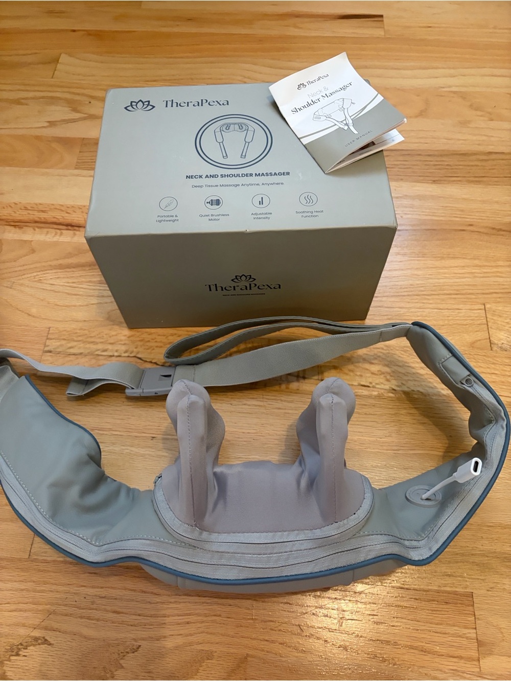New in Box TheraPexa  Massager – Cordless Deep Tissue Heating